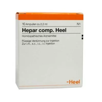 HEPAR COMP.Ampoules Heel, 10 pces