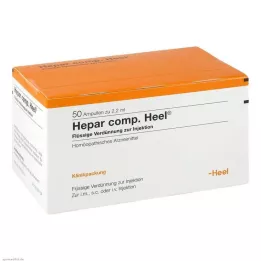 HEPAR COMP.Ampoules Heel, 50 pces