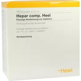 HEPAR COMP.Ampoules Heel, 100 pces