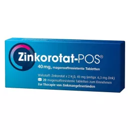 ZINKOROTAT POS Comprimés gastro-résistants, 20 pièces