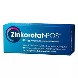 ZINKOROTAT POS Comprimés gastro-résistants, 50 pièces
