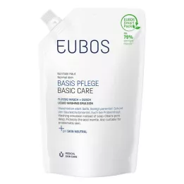 EUBOS FLÜSSIG Bleu, recharge non parfumée, 400 ml