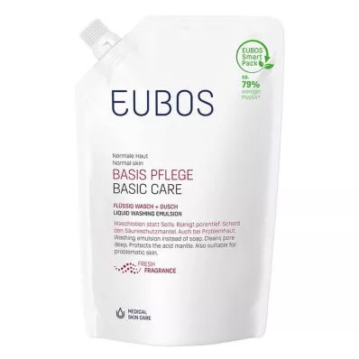 EUBOS FLÜSSIG Rouge avec parfum frais, 400 ml