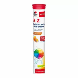 DOPPELHERZ Comprimés effervescents A-Z Multivitamines+Minéraux, 15 comprimés