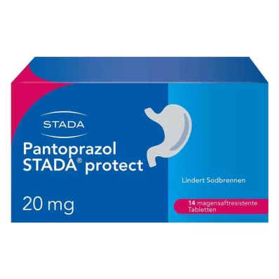 PANTOPRAZOL STADA Protect 20 mg comprimés gastro-résistants, 14 comprimés PANTOPRAZOL STADA Protect 20 mg comprimés gastro-résistants, 14 comprimés