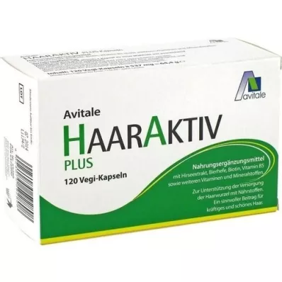 HAARAKTIV Plus gélules végétales, 120 gélules