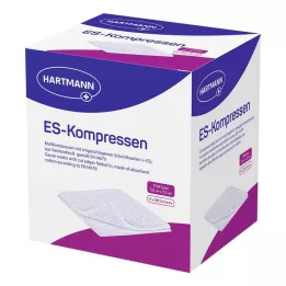 ES-KOMPRESSEN Stérile 7,5x7,5 cm, paquet de 12, 5X20 pcs