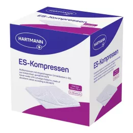 ES-KOMPRESSEN Stérile 10x10 cm, paquet de 12, 5X20 pces