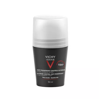 VICHY HOMME Déodorant anti-transpirant 72h extrême Cont., 50 ml VICHY HOMME Déodorant anti-transpirant 72h extrême Cont., 50 ml
