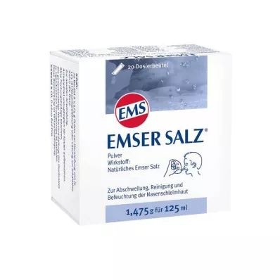 Sel Emser 1,475 g de poudre, 20 pc