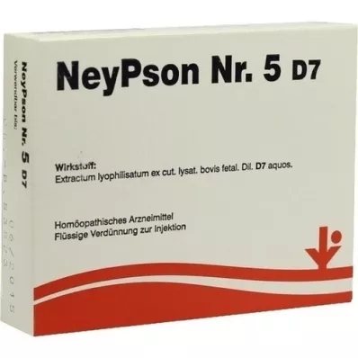 NEYPSON Ampoules n° 5 D 7, 5X2 ml