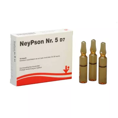 Neypson No.5 D 7 ampoules, 5X2 ml
