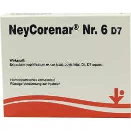 NEYCORENAR Nr.6 D 7 ampoules, 5X2 ml