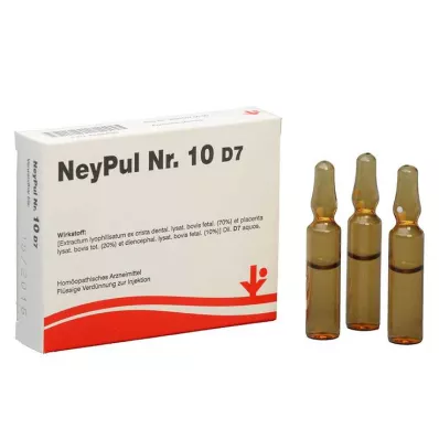 NEYPUL Nr.10 D 7 ampoules, 5X2 ml