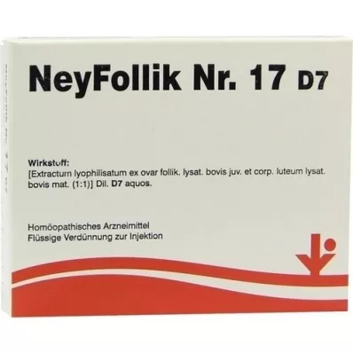 NEYFOLLIK N° 17 D 7 ampoules, 5X2 ml
