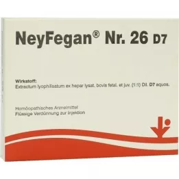 NEYFEGAN Nr.26 D 7 ampoules, 5X2 ml