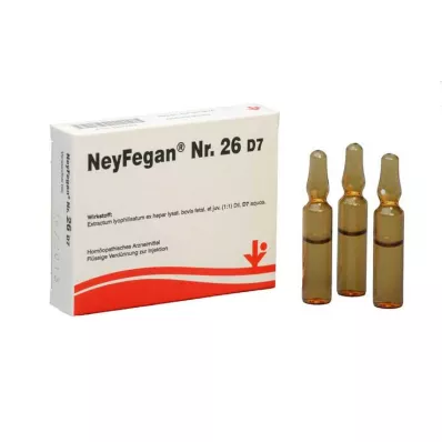 NEYFEGAN Nr.26 D 7 ampoules, 5X2 ml