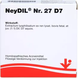 NEYDIL Nr.27 D 7 ampoules, 5X2 ml