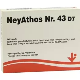 NEYATHOS Nr.43 D 7 ampoules, 5X2 ml