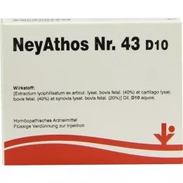 NEYATHOS Nr.43 D 10 ampoules, 5X2 ml