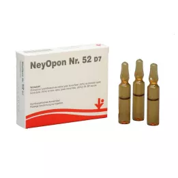 NEYOPON Nr.52 D 7 ampoules, 5X2 ml