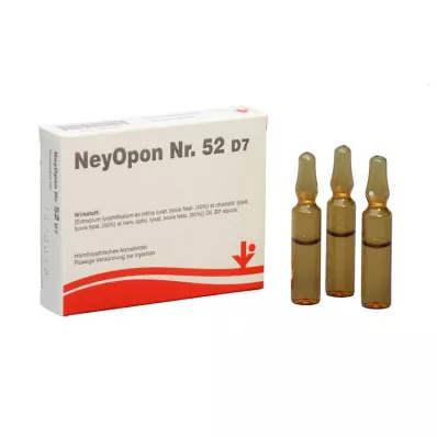Neyopon n°52 D 7 ampoules, 5x2 ml