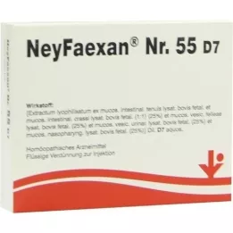 NEYFAEXAN Nr.55 D 7 ampoules, 5X2 ml