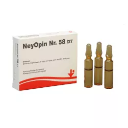 NEYOPIN Nr.58 D 7 ampoules, 5X2 ml