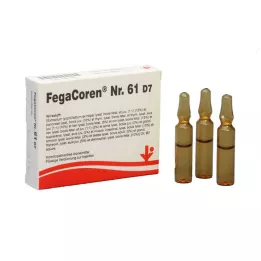 FEGACOREN Nr.61 D 7 ampoules, 5X2 ml