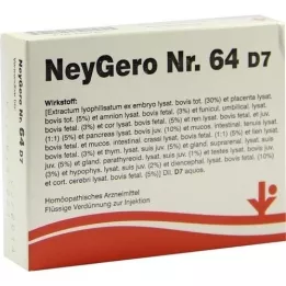 NEYGERO Nr.64 D 7 ampoules, 5X2 ml