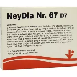 NEYDIA Nr.67 D 7 ampoules, 5X2 ml