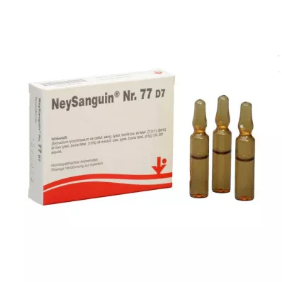 Neysanguin n°77 D 7 ampoules, 5x2 ml
