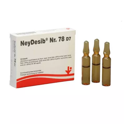 Neydesib n°78 D 7 ampoules, 5X2 ml