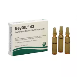 NEYDIL Nr.43 Revitorgan Dil.D 4 par ampoules vet, 5X2 ml