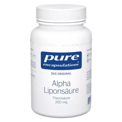 PURE ENCAPSULATIONS Gélules dacide alpha-lipoïque, 120 gélules