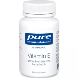 PURE ENCAPSULATIONS Gélules de vitamine E, 90 gélules