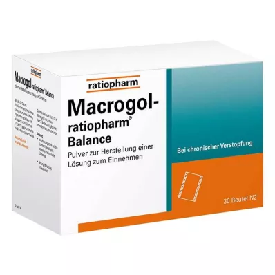 Macrogol ratiopharm Balance poudre pour H.e. orale solution, 30 pièces