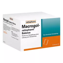 MACROGOL-ratiopharm Balance Plv.à usage unique, 50 pc