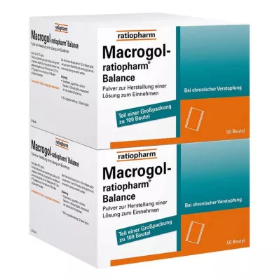 MACROGOL-ratiopharm Balance Plv.à usage unique, 100 pc