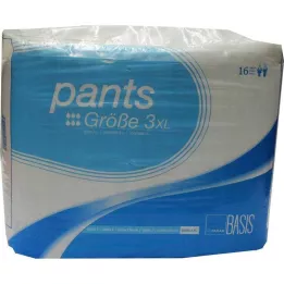 PARAM Pants Basis taille 3 XL, 16 pièces