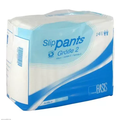 PARAM Slip Pants Basis taille 2, 14 pièces