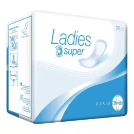 PARAM LADIES Serviettes dincontinence Basis super, 28 pièces