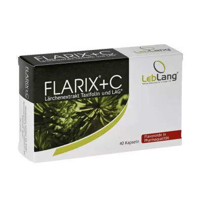 Flarix + C Capsules dextrait de mélèze Taxifolin, 40 pc