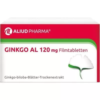 GINKGO AL 120 mg Comprimés pelliculés, 60 comprimés