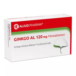 GINKGO AL 120 mg Comprimés pelliculés, 60 comprimés