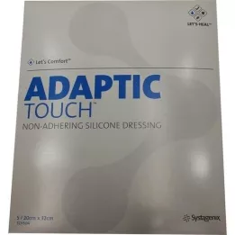 ADAPTIC Touch 20x32 cm pansement sil. non adhérent, 5 pces