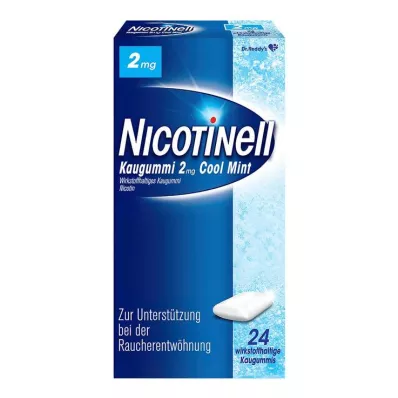 NICOTINELL Gomme à mâcher Cool Mint 2 mg, 24 pces