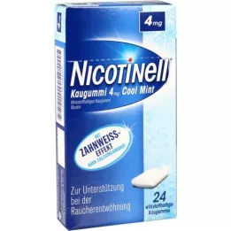 NICOTINELL Gomme à mâcher Cool Mint 4 mg, 24 pces