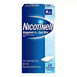 NICOTINELL Gomme à mâcher Cool Mint 4 mg, 24 pces