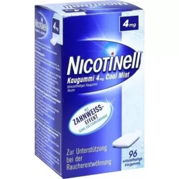 NICOTINELL Gomme à mâcher Cool Mint 4 mg, 96 pces